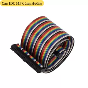 DÂY Cáp IDC 14P Cái - Cái Cùng Hướng Nhiều Màu